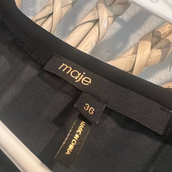 Maje satin look with studs - Picture 3 of 5